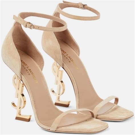 ysl schuhe mit goldenem absatz|ysl schuhe.